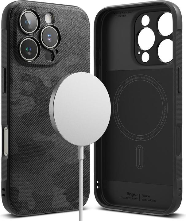 Image du produit Ringke - Onyx MagSafe - iPhone 16 Pro Max - Camo Black (Apple iPhone 16 Pro Max)