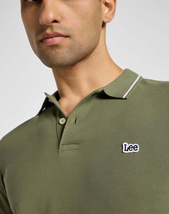 Produktbild Lee Langarmpolo Longsleeves Pique Polo (M)