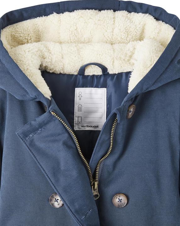 Actual product image Vertbaudet Girls' winter jacket with hood, recycled polyester padding (92)