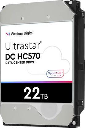Produktbild WD ULTRASTAR DC HC570 22TB 3.5 SAS (22 TB, 3.5", CMR)