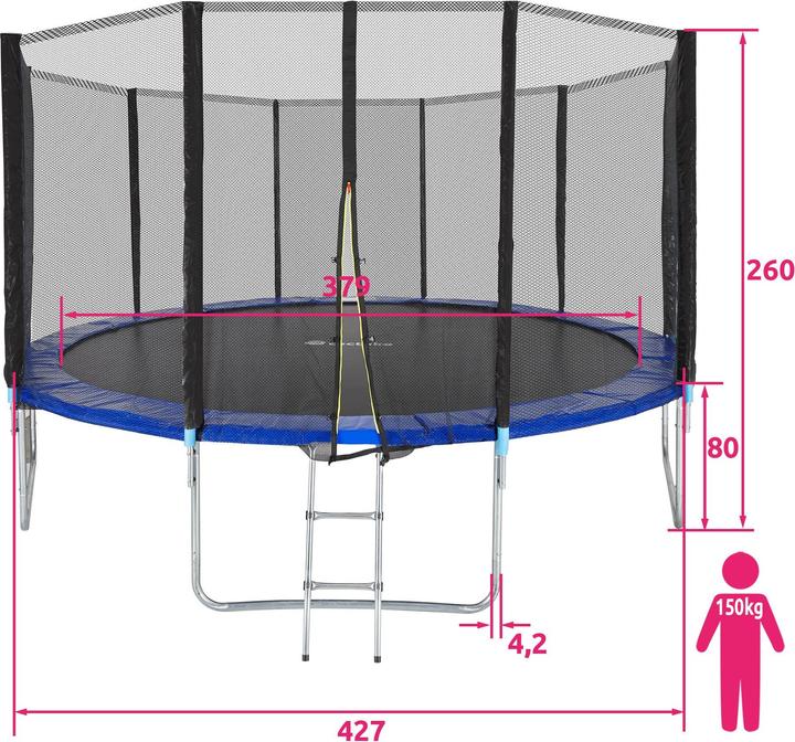 Produktbild tectake Garfunky (427 cm)