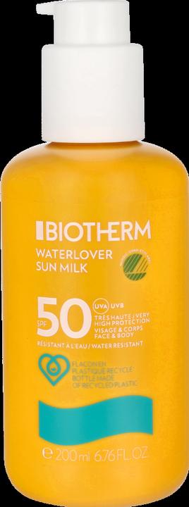 Produktbild Biotherm Waterlover (Sonnenmilch, SPF 50, 200 ml, 150 g)