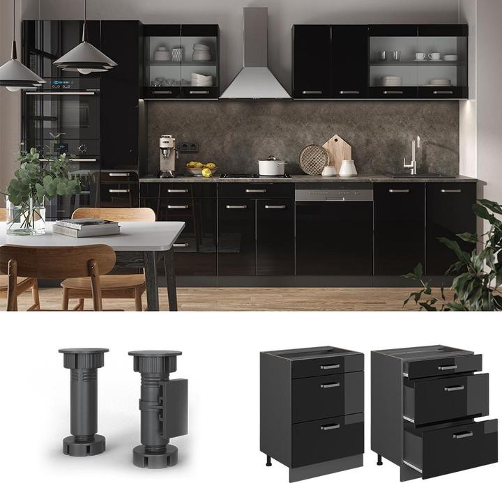 Actual product image Vicco Kitchen cabinet with drawer R-Line (60 x 46 x 81.5 cm)