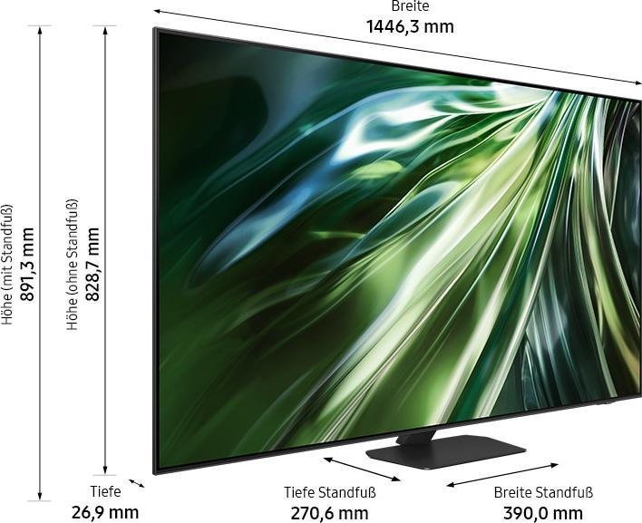 Actual product image Samsung 65" Neo QLED 4K QN90D Smart TV 2024 (65", QN90D, NeoQLED, 4K, 2024)