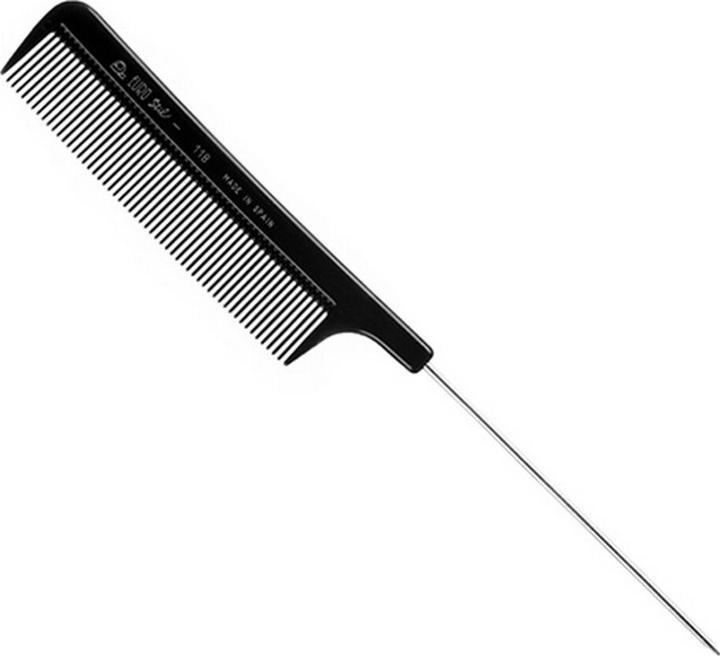 Actual product image Caso Eurostil Professional Iron Tooth Comb with Nylon 1 Unit
