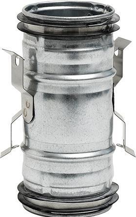 Actual product image Lindab Nipple NPU 76 for mounting LFPE