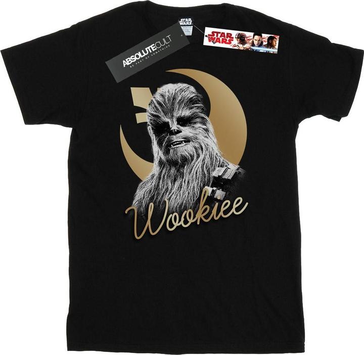 Immagine prodotto Star Wars The Last Jedi Gold Chewbacca Maglietta Uomo (XL)