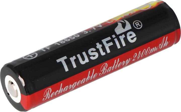 Actual product image Trustfire Akku 18650 geschützt (1 pcs., 18650, 2400 mAh)