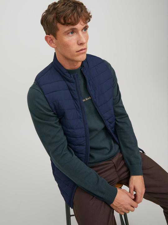 Actual product image Jack & Jones Recycle Bodywarmer Vest Navy Blazer (L)
