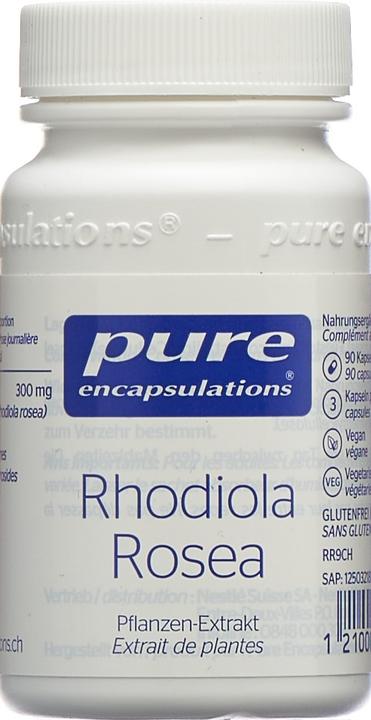 Actual product image Pure encapsulations rhodiola rosea (90 Piece, Capsules, 36 g)