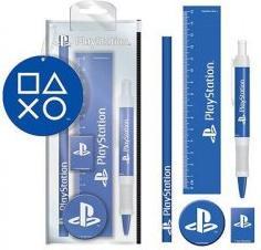 Image du produit Pyramid PLAYSTATION - Blanc & Bleu Classique - Set papeterie (Playstation Classic)