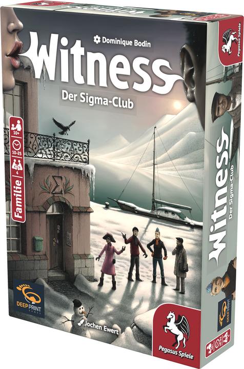 Immagine prodotto Pegasus Witness - Il Club Sigma (Deep Print Games) (Tedesco)