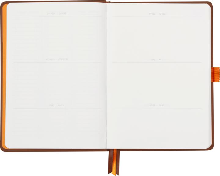Image du produit Rhodia Rhodiarama Goalbook (A5, Règle spéciale, Couverture rigide)