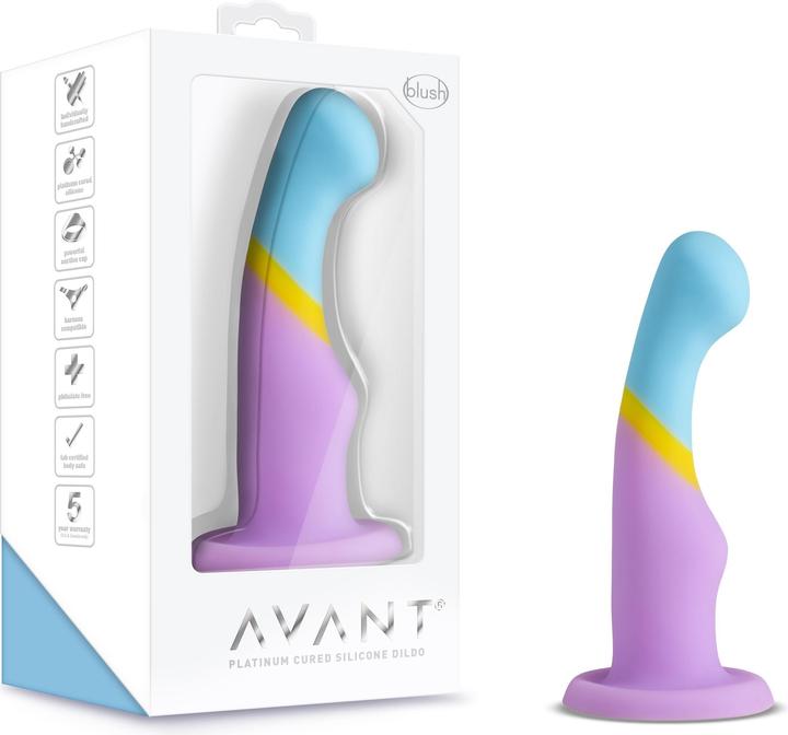 Actual product image Avant â SilikonDildo mit Saugnapf â Heart of Gold