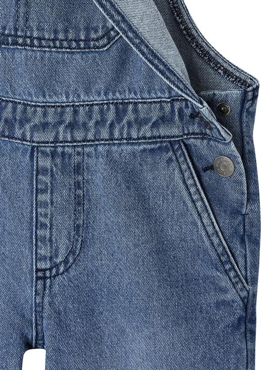 Actual product image Vertbaudet Jungen Latzhose aus leichtem Denim (128)