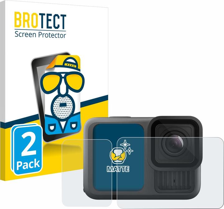 BROTECT Pellicola Opaca (Hero 13 Nero)