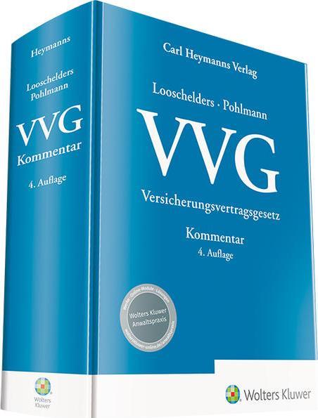Produktbild Heymanns Versicherungsvertragsgesetz ( VVG ) (Deutsch, Dirk Looschelders, Petra Pohlmann, 2023)