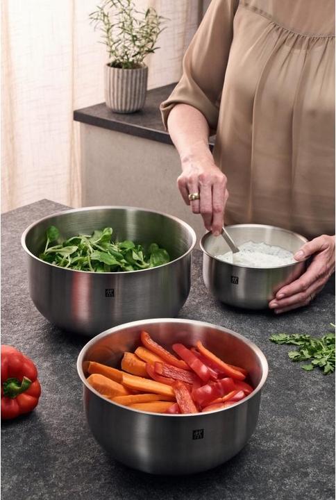 Actual product image Zwilling 3-piece prep bowl set (25 cm, 3 x)