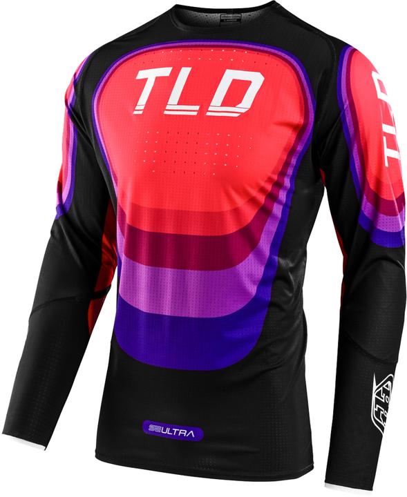 Image du produit Troy Lee Designs SE Ultra Jersey, Reverb, black/glo red, XXL (XXL)