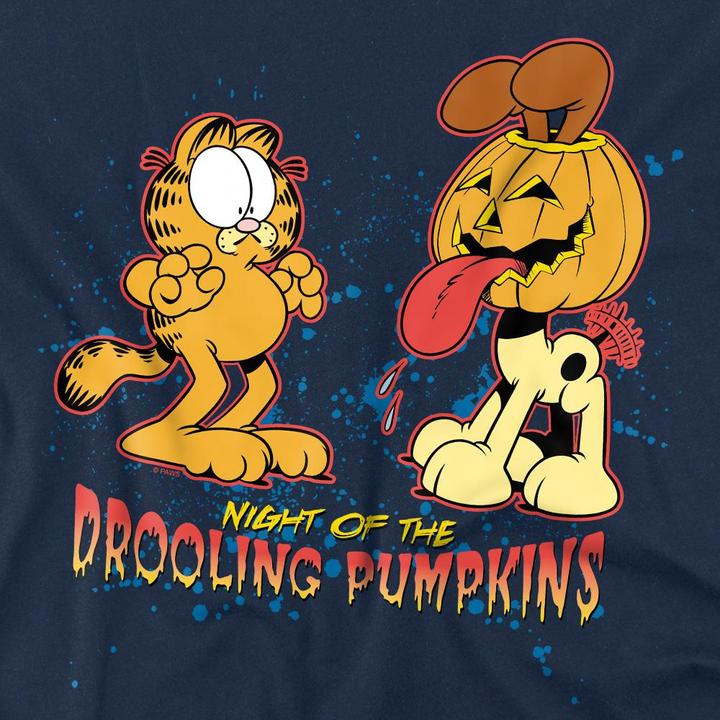 Immagine prodotto Garfield Drooling Maglietta Zucche Uomo (4XL)