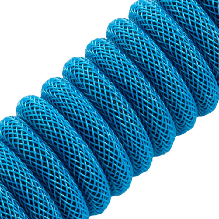 Actual product image CableMod Pro Coiled Keyboard Cable Micro-USB to USB Type A, Specturm (1.50 m, USB 2.0)