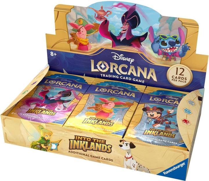 Disney Lorcana Trading Card Game : Set 3- Booster Display avec 24 Booster Packs (Allemand, Affichage du booster)