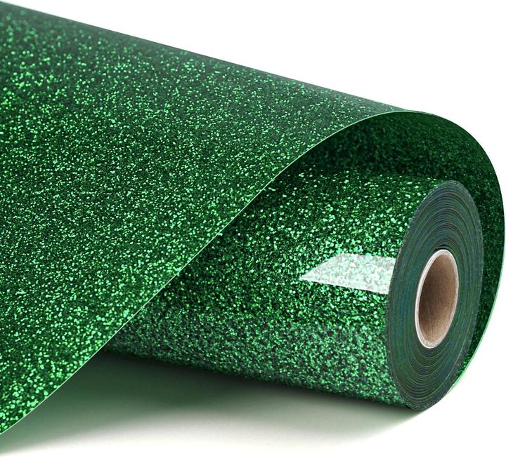 Image du produit Loklik Paillettes de vinyle à transfert de chaleur - Vert (Accessoire)
