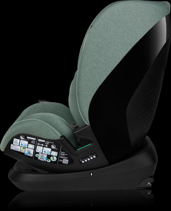 Actual product image Lionelo Lavender I-Size (Booster seat, ECE R129/i-Size Standard)
