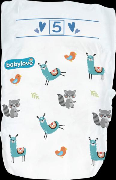 Produktbild dm babylove Premium-Windeln (Gr. 5, Tragepack, 72 Stück)