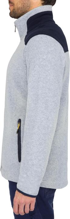 Actual product image Tribord Fleecejacke Segeln Herren warm Sailing 100 grau/marineblau (5XL)