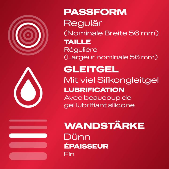 Produktbild Durex Gefühlsecht Extra Feucht (10 Stk.)