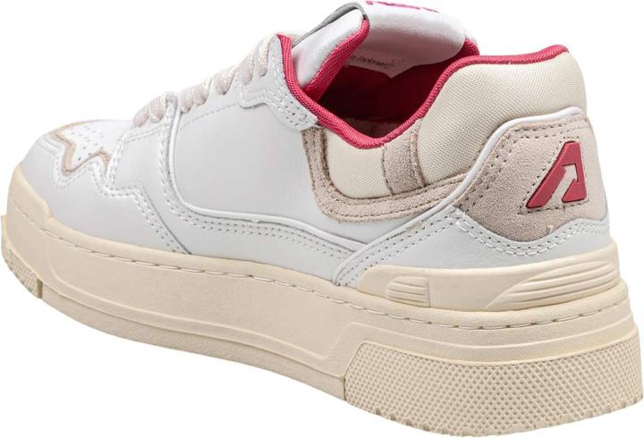 Actual product image Autry sneakers clc low in leather color white (38)