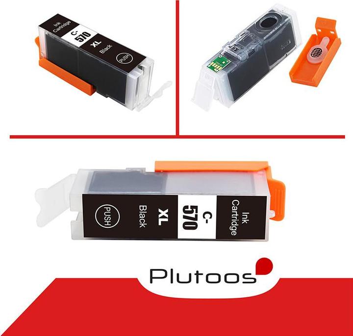 Produktbild Plutoos Canon PGI-570 Patronen XXL kompatibel, Black (BK)
