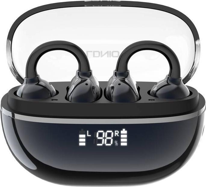 Actual product image Ldnio OWS T08 in-ear headphones (dark blue) (12 h, Cable)