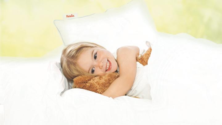 Produktbild Paradies Kissen Lani Bio - Kuschelig weiches Kissen mit Aloe-Vera Veredelung (60 x 40 cm)