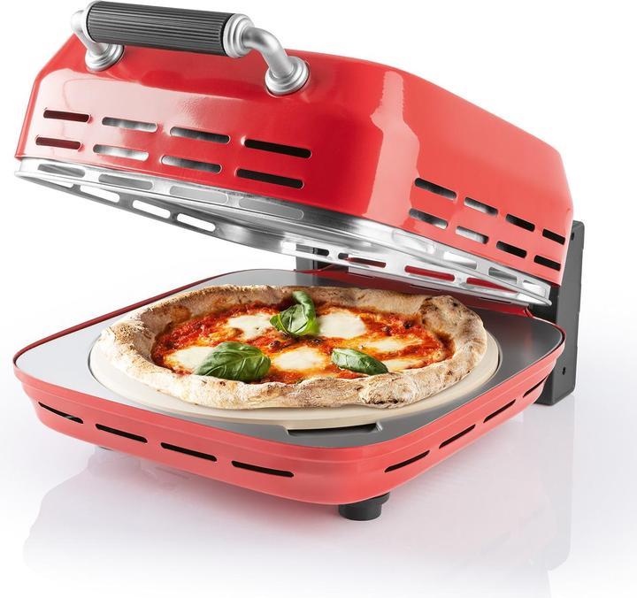Image du produit Gourmetmaxx Four à pizza Ø 30 cm, Rouge