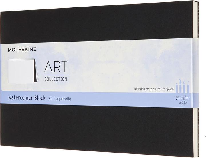 Produktbild Moleskine Wasserfarbblock (13 x 21 cm, Blanko, Weicher Einband)