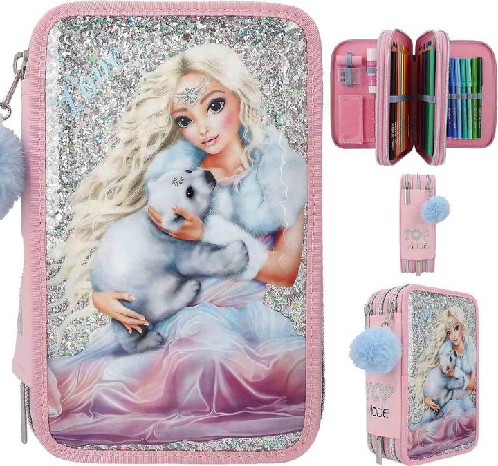 Actual product image Depesche TOPModel - Triple Pencil Case ICEWORLD ( 0411755 )