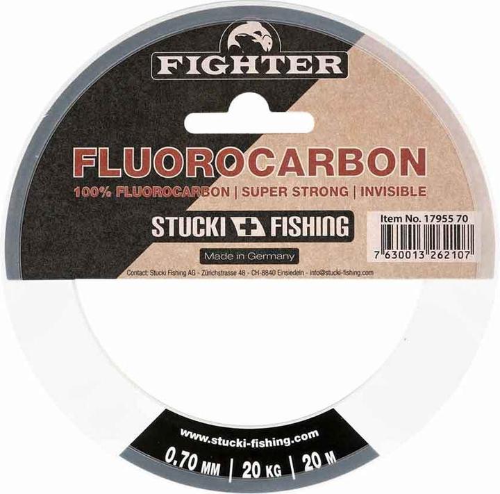 Actual product image Stucki Fishing Fighter Fluorocarbon Premium