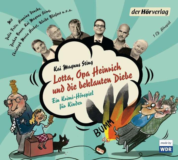 Produktbild Lotta, Opa Heinrich und die beklauten Diebe (Kai Magnus Sting, Julia Fritz, Mike Herting, Petra Feldhoff, Deutsch)