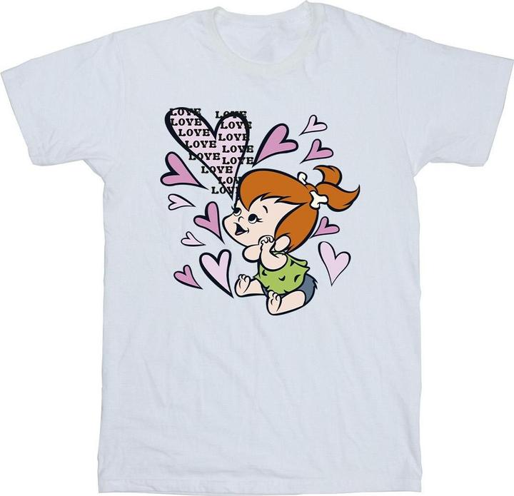 The Flintstones Pebbles Love Love Love TShirt