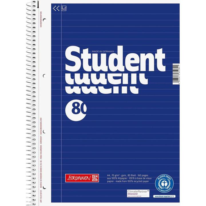 Actual product image Collegium block (A4, Lined, Soft cover)