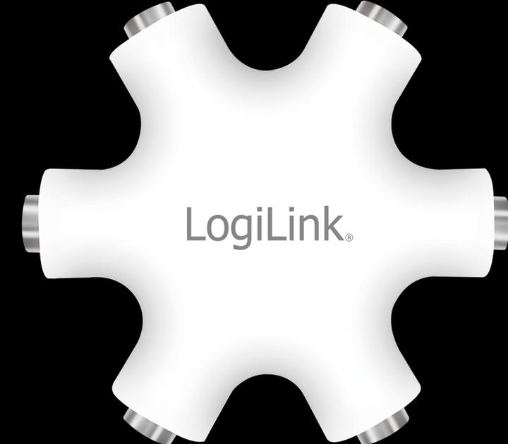 Actual product image LogiLink Audio Splitter (Jack adapter)
