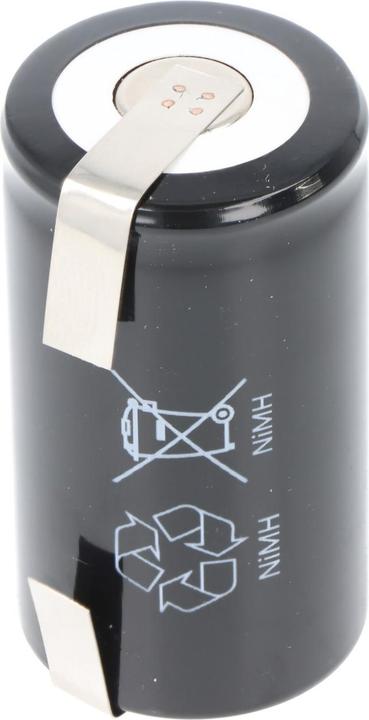 Produktbild AccuCell Akku KR-5000DEL Cadnica Mono mit Lötfahne in U-Form (1 Stk., Gerätespezifisch, 5000 mAh)
