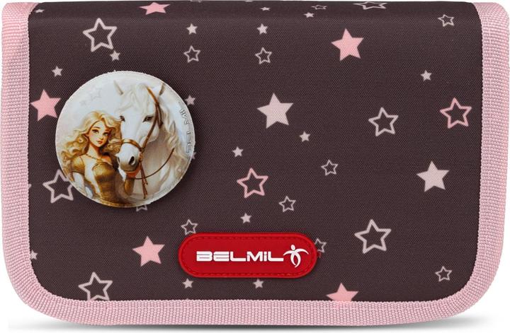 Produktbild Belmil CLASSY Plus Schulrucksack-Set Champion Horses (19 l)