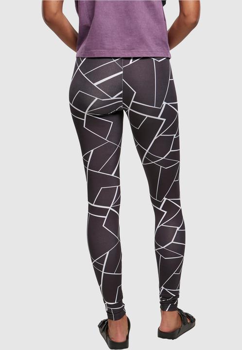 Actual product image Urban Classics Ladies AOP Leggings (L)