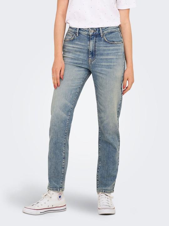 Actual product image Only ONLEMILY Hohe Taille Gerade geschnitten Jeans Mom Jeans (W31/L32)