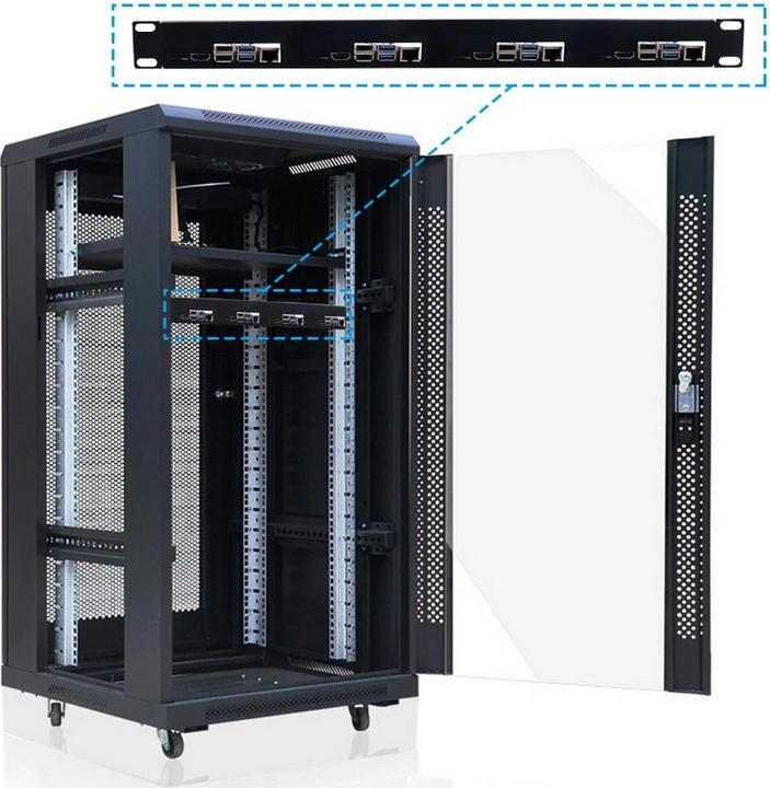 Produktbild Raspberry Pi U1 Rack Server Bracket for 5