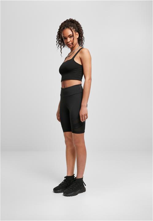 Actual product image Urban Classics Ladies High Waist Tech Mesh Cycle Shorts (L)