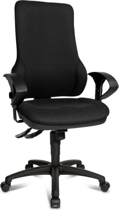 Produktbild Topstar Action Star 1303 Schreibtischstuhl mit ergonomischer Rückenlehne - schwarz